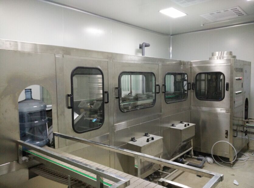 信陽白玉泉純凈水廠車間凈化裝修完工！